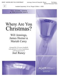 Where Are You Christmas? Handbell sheet music cover Thumbnail